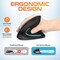 Delton S12 Wireless Ergonomic Vertical Computer Mouse - 6 Buttons Rechargeable Battery DMERG12-WR - alternate 7